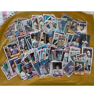 Vintage Bulk Lot (127) LA Los Angeles Dodgers Baseball MLB Sport
Trading Cards